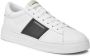 Emporio Armani Leren sneakers met contrasterende kleur White Heren - Thumbnail 19