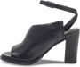 A.s.98 High Heel Sandals Zwart Dames - Thumbnail 3