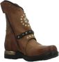 A.s.98 Stijlvolle Veterschoenen met Gesp Brown Dames - Thumbnail 6