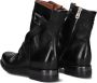 A.s.98 B80213 Enkellaarsjes Enkelboots met rits Dames Zwart - Thumbnail 9