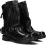 A.s.98 B80220 Enkellaarsjes Enkelboots met rits Dames Zwart - Thumbnail 8