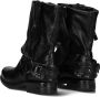 A.s.98 B80220 Enkellaarsjes Enkelboots met rits Dames Zwart - Thumbnail 9