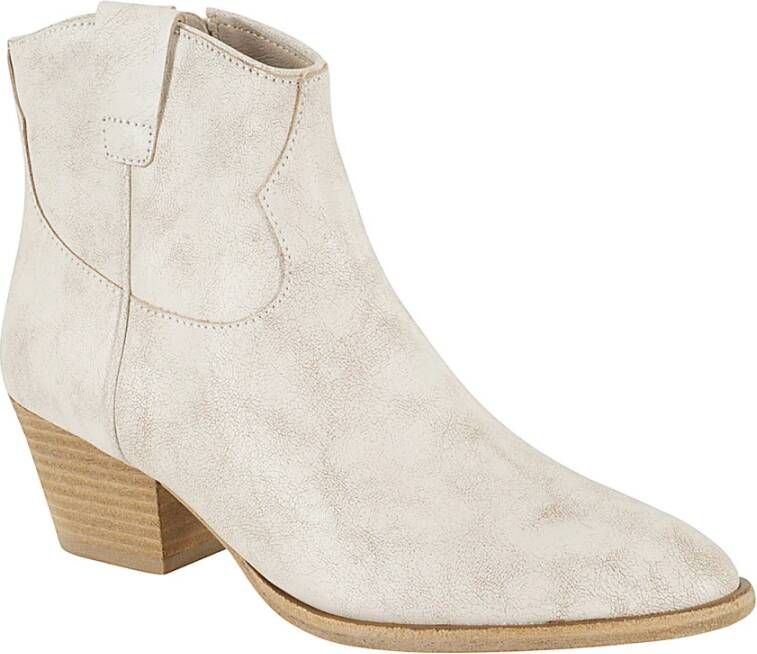 Ash Ankle Boots Beige Dames