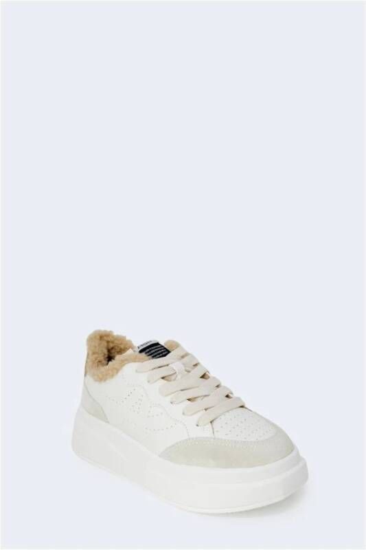 Ash Beige Leren Sneakers Dames Herfstcollectie Beige Dames