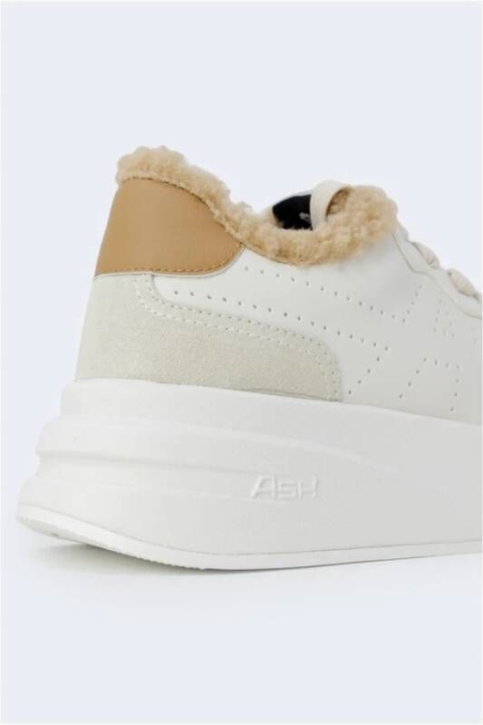 Ash Beige Leren Sneakers Dames Herfstcollectie Beige Dames