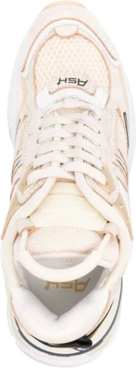 Ash Beige Sneakers met Grafische Prints Beige Dames