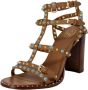 Ash Bruine sandalen met hak en studs Brown Dames - Thumbnail 5