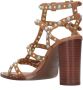 Ash Bruine Leren Sandalen met Stenen Brown Dames - Thumbnail 4