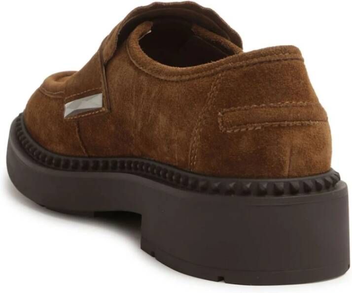 Ash Bruine Mocassins Elegante Schoenen Brown Dames