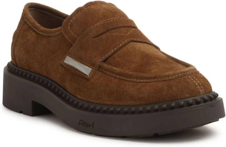 Ash Bruine Mocassins Elegante Schoenen Brown Dames