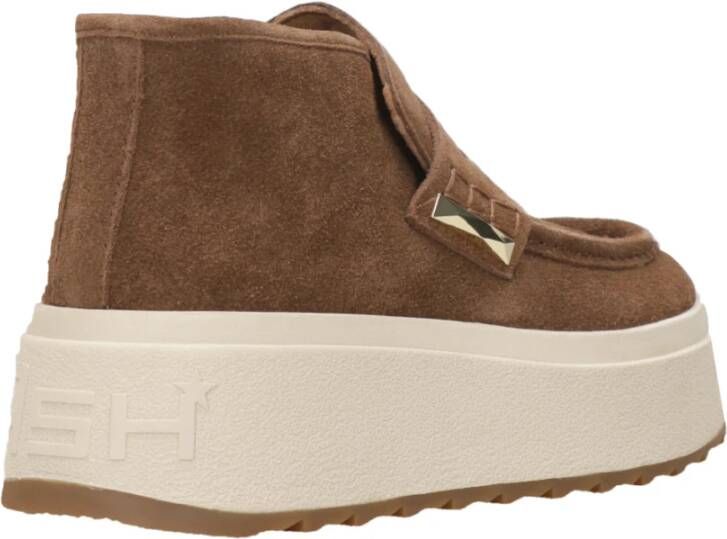 Ash Bruine Suède Sneakers met studs Brown Dames