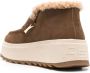 Ash Bruine Suède Loafer met Verhoogde Zool Brown Dames - Thumbnail 4