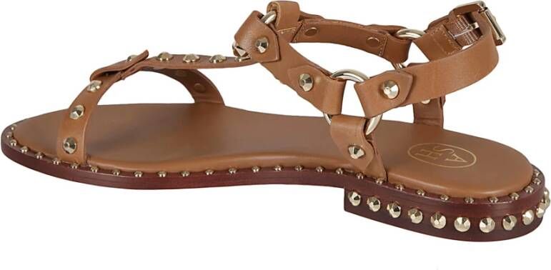 Ash Cinnamon Ariel Gold Sandalen Brown Dames