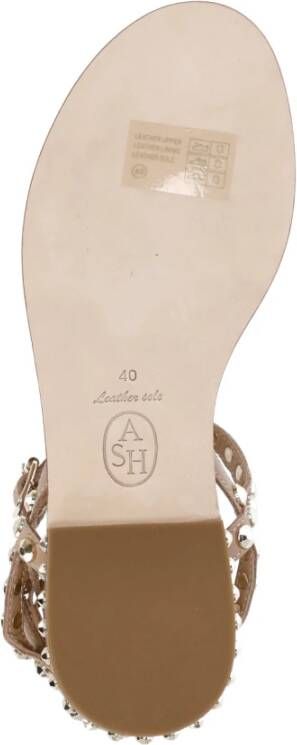 Ash Flat Sandals Beige Dames