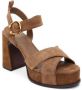 Ash Flat Sandals Brown Dames - Thumbnail 2