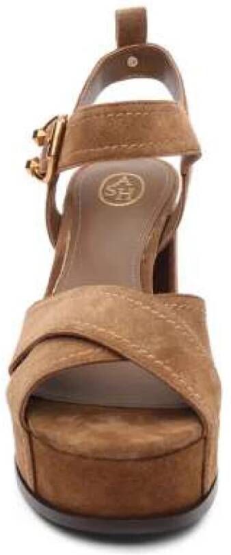 Ash Flat Sandals Brown Dames