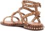 Ash Flat Sandals Brown Dames - Thumbnail 2