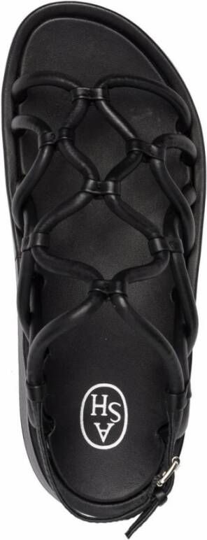 Ash Flat Sandals Zwart Dames