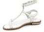 Ash Gladiator Stijl Witte Leren Sandalen White Dames - Thumbnail 2