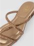 Ash Gouden vierkante diamanten sandalen Yellow Dames - Thumbnail 6