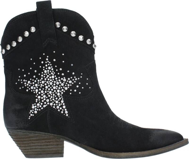 Ash Laarzen Zwart Black Dames