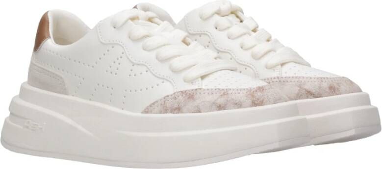 Ash Leren Suède Sneakers met Logo White Dames