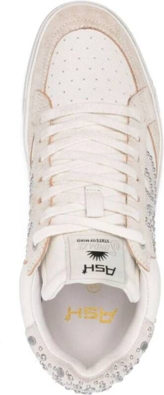 Ash Moonlight Stud Ivory Sneakers White Dames