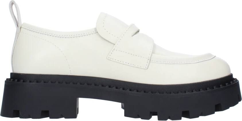 Ash Platte schoenen Wit White Dames