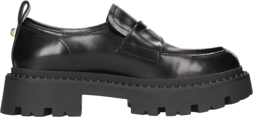 Ash Platte schoenen Zwart Black Dames