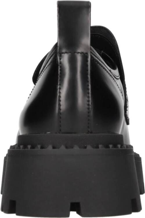 Ash Platte schoenen Zwart Black Dames