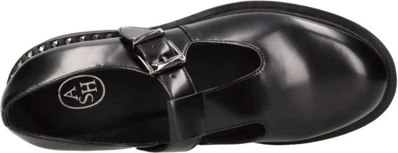 Ash Platte schoenen Zwart Black Dames