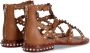 Ash Platte Sandalen Pixel Sandaal Brown Dames - Thumbnail 13