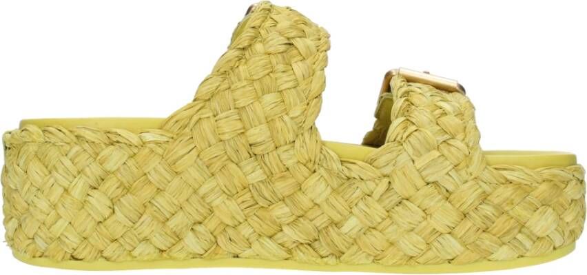 Ash Sandalen Geel Yellow Dames