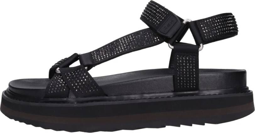 Ash Sandalen Zwart Black Dames