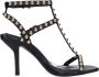 Ash Sandalen Zwart Black Dames - Thumbnail 3