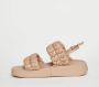 Ash Beige Leren Sandalen Voyage Bis Ss23 Beige Dames - Thumbnail 3