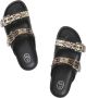 Ash Etnische Geborduurde Leren Sandalen Black Dames - Thumbnail 7