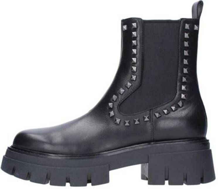 Ash Stijlvolle Chelsea Boots voor Vrouwen Black Dames