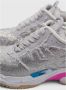 Ash Zilveren Mesh Hoge Sneakers met Prachtige Details Grijs Dames - Thumbnail 10