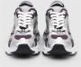 Ash Sportieve Race Sneaker met Patent Silver Black Plum Design Purple Dames - Thumbnail 2