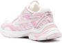 Ash Contrasterende Logo Sneakers voor Dames Roze Dames - Thumbnail 2