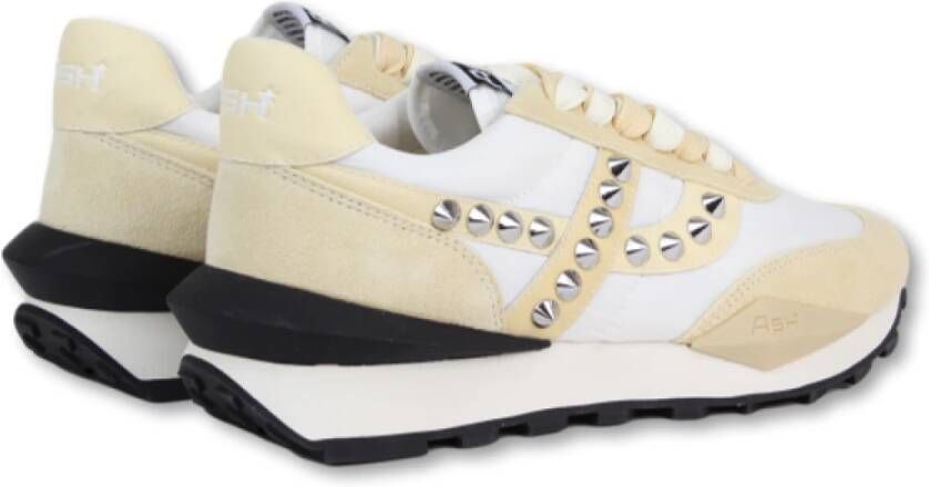 Ash Spider Stud Sneaker Beige Dames