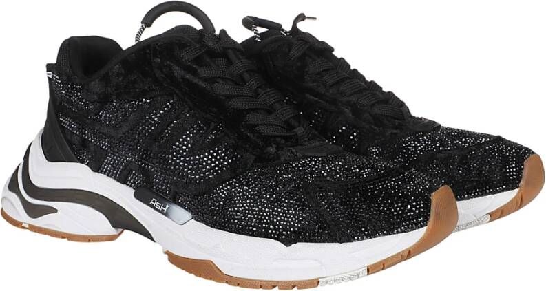 Ash Sportieve Strass Sneakers Black Dames