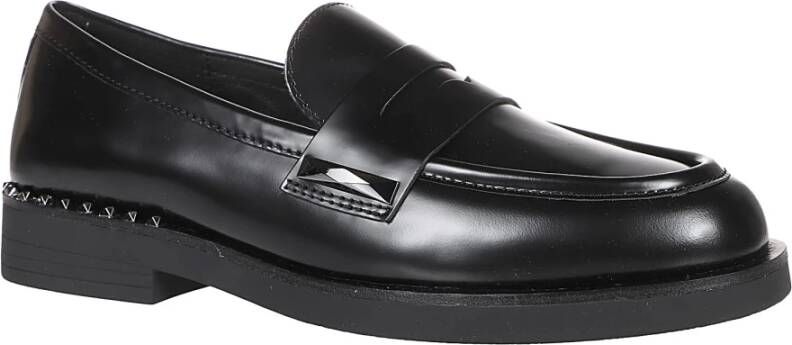 Ash Stijlvolle loafers voor fluisterend comfort Black Dames