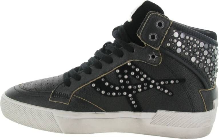 Ash Stijlvolle Melrose Studs Schoenen Black Dames