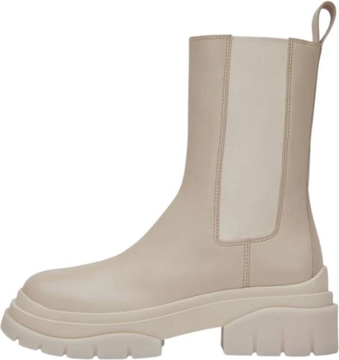 Ash Mustang Storm Veterlaarzen van leer Beige Dames