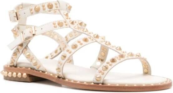 Ash Studded Beige Sandalen Beige Dames