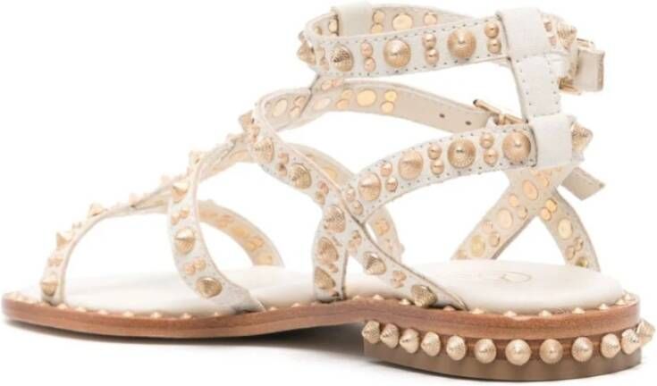 Ash Studded Beige Sandalen Beige Dames