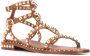 Ash Studded Bruine Leren Sandalen Brown Dames - Thumbnail 3