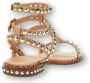 Ash Studded Gladiator Sandalen Beige Dames - Thumbnail 2